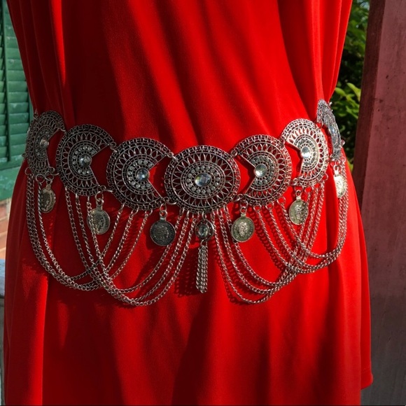 🌟HP-5-Star Rated🌟Gypsy style, Boho Waist Belt🌿 - Picture 7 of 7